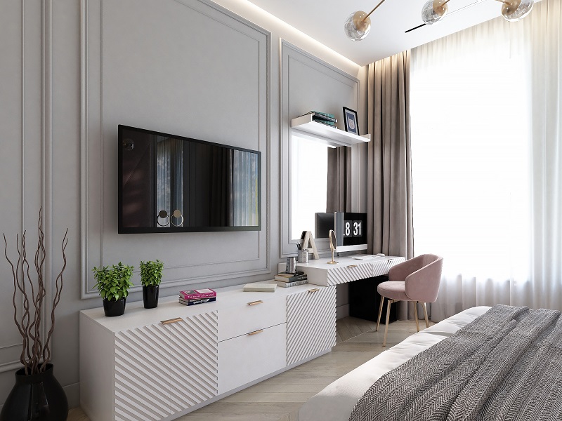Дизайн-проект интерьера двухкомнатной квартиры в Казани
