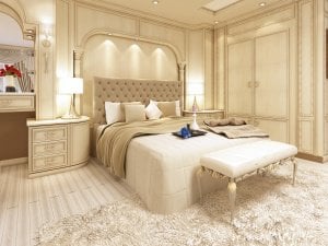 Мягкие стеновые панели для спальни на заказ