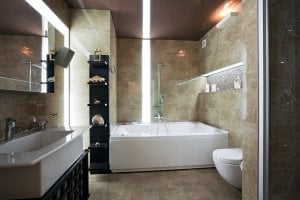 Проект дизайн ванной комнаты