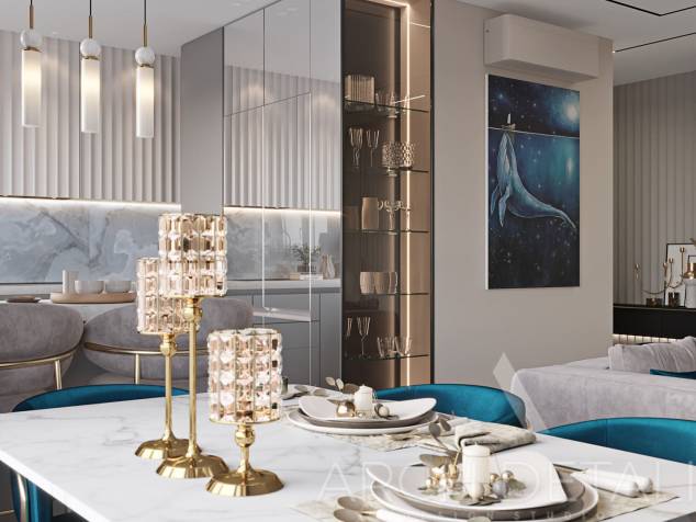 Дизайн-проект (Серверный Бульвар 19 "912") – «Arch Detali» Дизайн-проект (Серверный Бульвар 19 "912") – «Arch Detali»