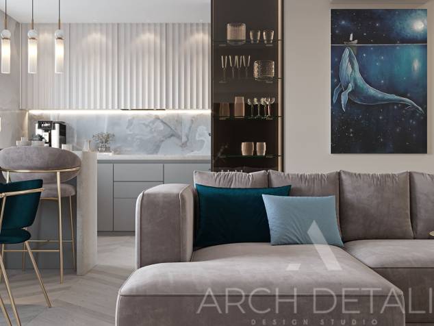 Дизайн-проект (Серверный Бульвар 19 "912") – «Arch Detali» Дизайн-проект (Серверный Бульвар 19 "912") – «Arch Detali»