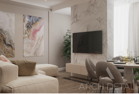 Дизайн на Василисы Кожиной, 110 м2 – «Arch Detali» Дизайн на Василисы Кожиной, 110 м2 – «Arch Detali»